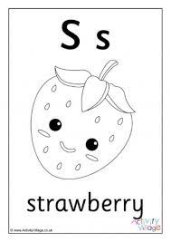 Printable coloring pages for kids of all ages. Letter S Colouring Pages