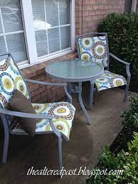 15 Decorative Ways Your Family Can Pretty Up Your Patio Patio Set Redo Patio Chairs Redo Furniture