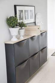 Klasse Losung Fur Schmale Raume Ikea Schuhregal Als Kommode Umzaubern Home Home Decor Home Diy