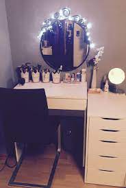 Ikea Vanity Alex Drawer And Brimnes Vanity With A Random Ikea Mirror Organizacao