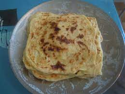 Msemen Msemen Morrocan Layered Crepe Crepe Feuilletee Marocaine
