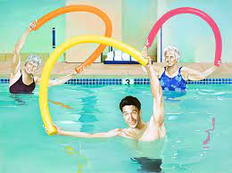 Mr Noodle Pool Paint Painting Sports Prints