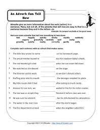An Adverb Can Tell How Free Printable Adverb Worksheets Adverbs Worksheet Adverbs Adverb Activities