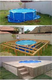 Poolumrandung Holz Selber Bauen Mit 16 Besten Pool Bilder Auf Pinterest Verandas Garten Und 29 Garten Pool Selber Bauen Poolumrandung Holz Pool Terrasse