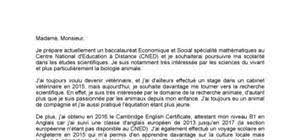 Comment faire une lettre de motivation convaincante. Lettre De Motivation Parcoursup Lettre Pour Une Licence En Sciences Politiques