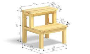 Treppenhocker Bauen Hocker Holz Tritthocker Holz Diy Mobel Ideen