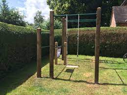 Pin Von Laura Auf Garden Gym Equipment Reckstange Garten Kinderspielplatz Garten Klimmzugstange Garten