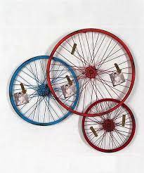 Image Result For Bike Wheels Wall Art Bicycle Decor Bicycle Art Recycled Wheel Decor