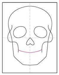 How To Draw A Skull Art Projects For Kids