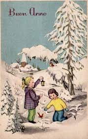 Pin Di Bernardetta Cabboi Su Xeimwnas Natale Antico Cartoline Di Natale Biglietto Natalizio