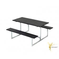 Woodinis Kindersitzgarnitur Avatar 110x110x57 Cm Schwarz Gartenmobel Sets Gartenmobel Picknicktisch