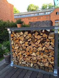 Ob Mit Oder Ohne Kamin Einfach Ein Super Sichtschutz Kaminholz Brennholz Feuerstelle Garten