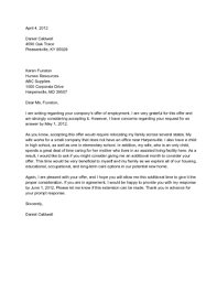 To secure employment, you must show how you will continue to add value, every day through. 5 Ways To Write A Letter Asking For An Extension Wikihow