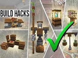 New Minecraft 1 14 Build Hacks Tips Minecraft Minecraft Blueprints Minecraft Projects