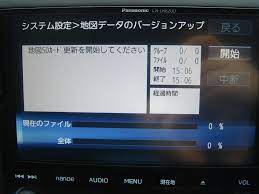 Panasonicビルトインナビ部分地図データ更新 スバル Xv By カラムゥ みんカラ