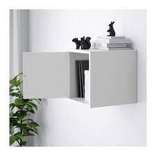 Eket White Cabinet With Door Ikea Eket Wall Mounted Cabinet Ikea Eket