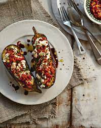 Aubergine Mit Ziegenkase Rezept Edeka Rezept Rezepte Ziegenkase Lebensmittel Essen