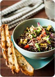 Belugalinsensalat Mit Avocado Rezepte Beluga Linsen Salat Linsensalat
