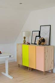 Ivar Kommode Von Ikea Im Diy Leuchtender Ikea Hack Ikea Ivar Ikea Fusse Ikea Mobel