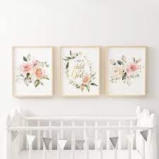 Floral Nursery Decor I Am A Child Of God Wall Print Baby Etsy Baby Girls Floral Nursery Baby Girl Wall Art Floral Nursery Decor