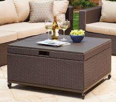 Newport Storage Ottoman Mission Hills Furniture Patio Storage Outdoor Furniture Cushions Storage Ottoman
