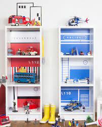 Dekorationsfolie Feuerwache Fur Spielhaus Ikea Billy Kinder Zimmer Kinderspielzimmer Kinderzimmer
