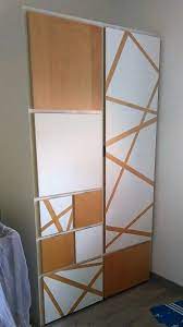Armoire Ikea Rakke Customisee Style Scandinave Motifs Geometriques Rakke Ikea Ikea Wohnen