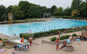 Das Kallebad Freibad Beach Volleyball Volleyball