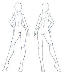 Reference Outfit Design Art Reference Poses Body Template Anime Poses Reference