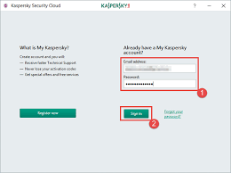 To Activate The Application Get Connected To My Kaspersky Portal