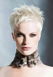 Having short hair creates the appearance of thicker hair and there are many types of hairstyles to choose from. 10 Best Short Funky Pixie Hairstyles With Images Super Short Hair Short Hair Styles Pixie Very Short Hair