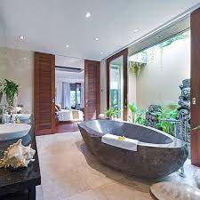 Bali Stone Bath Bali Style Home Bali House Bali Decor