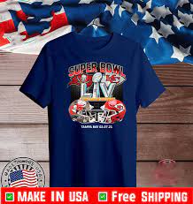 Super bowl lv festivities carrying on despite coronavirus pandemic. Super Bowl 2021 Shirt Tampa Bay Buccaneers Vs Kansas City Chiefs Super Bowl Lv Champions T Shirt Shirtsmango Office
