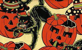 1950 S Halloween Decorations Google Search Halloween Prints Retro Halloween Vintage Halloween Cards