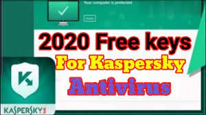 Kaspersky Antivirus Free Keys Valid Till The End Of 2020 Youtube