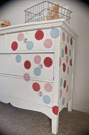 How To Paint Polka Dots Painting Furniture Diy Furniture Painted Furniture