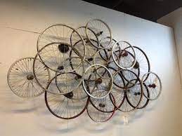 Bicycle Wheel Art Bicycle Decor Wheel Art Bicycle Wheel