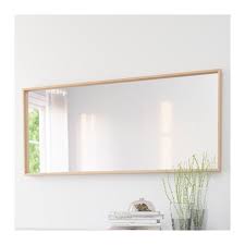 Nissedal Spiegel Wit Gelazuurd Eikeneffect 65x150 Cm Ikea Mirror Wall Living Room Mirror Dining Room Wall Mirrors Ikea