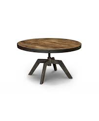Grand choix de tables basses pour le salon ! Arizona Table Basse Ronde Bois Metal Monachatdeco Com