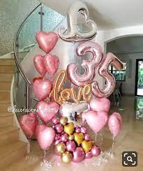 40th Birthday Decoration Ideas For Him Unique Balloon Decorations Home Decor In 2019 Birthday Ideas For Her Birthday Balloons Birthday Parties