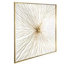 Gold Burst Metal Wall Decor Hobby Lobby 1474675 Gold Wall Decor Simple Wall Decor Metal Wall Clock
