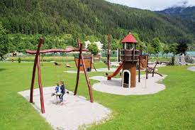 Abenteuer Und Wasserspielplatz Am Achensee Tirol Kimapa Achensee Tirol Wasserspielplatz Achensee