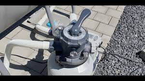 Intex Sandfilteranlage Ruckspulen Bzw Backwash Youtube