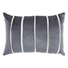 Inspire Me Home Decor Pleated Stripes Oblong Throw Pillow Oblong Throw Pillow Rectangular Pillow Cover Throw Pillows