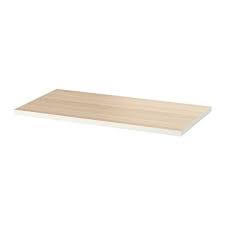 Linnmon White White Stained Oak Effect White Stained Oak Effect Table Top 120x60 Cm Ikea Linnmon Table Top Ikea White Stain