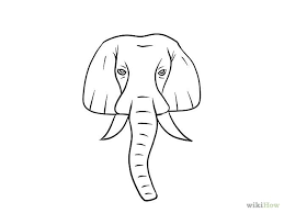 How To Draw An Elephant Elephant Drawing Elephant Images Easy Drawings