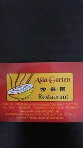 Asia Garten Buffet Beitrage Holzminden Speisekarte Preise Restaurant Bewertungen Facebook