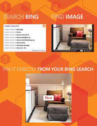 Bing Loves Pinterest Sponsored At Home Furniture Store Modern Home Furniture Social Media Advice