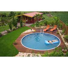 Holz Pool Halbversenkt Google Suche Building A Patio Backyard Play Portable Pools