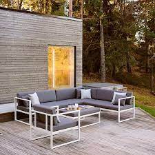 Sensum Skepparholmen Loungemobel Set Skepparholmen 5 Tlg Weiss Luxuriose Inneneinrichtung Innenarchitektur Bilder Lounge Mobel
